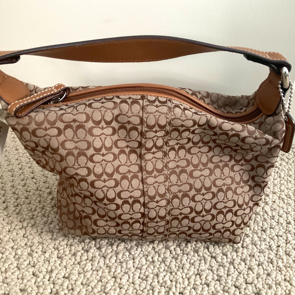 small brown purse